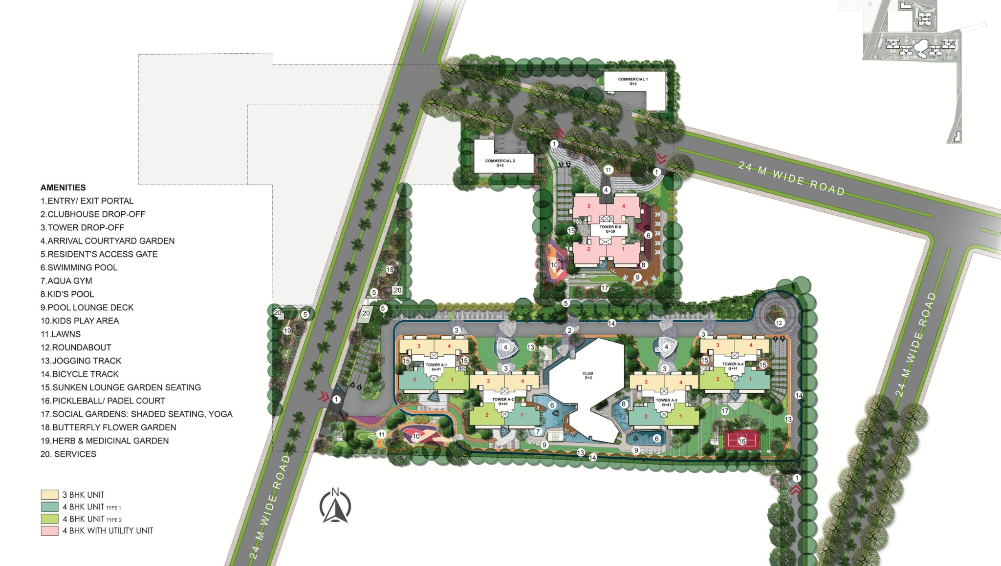 Signature Global × Tonino Lamborghini Residences floor plan