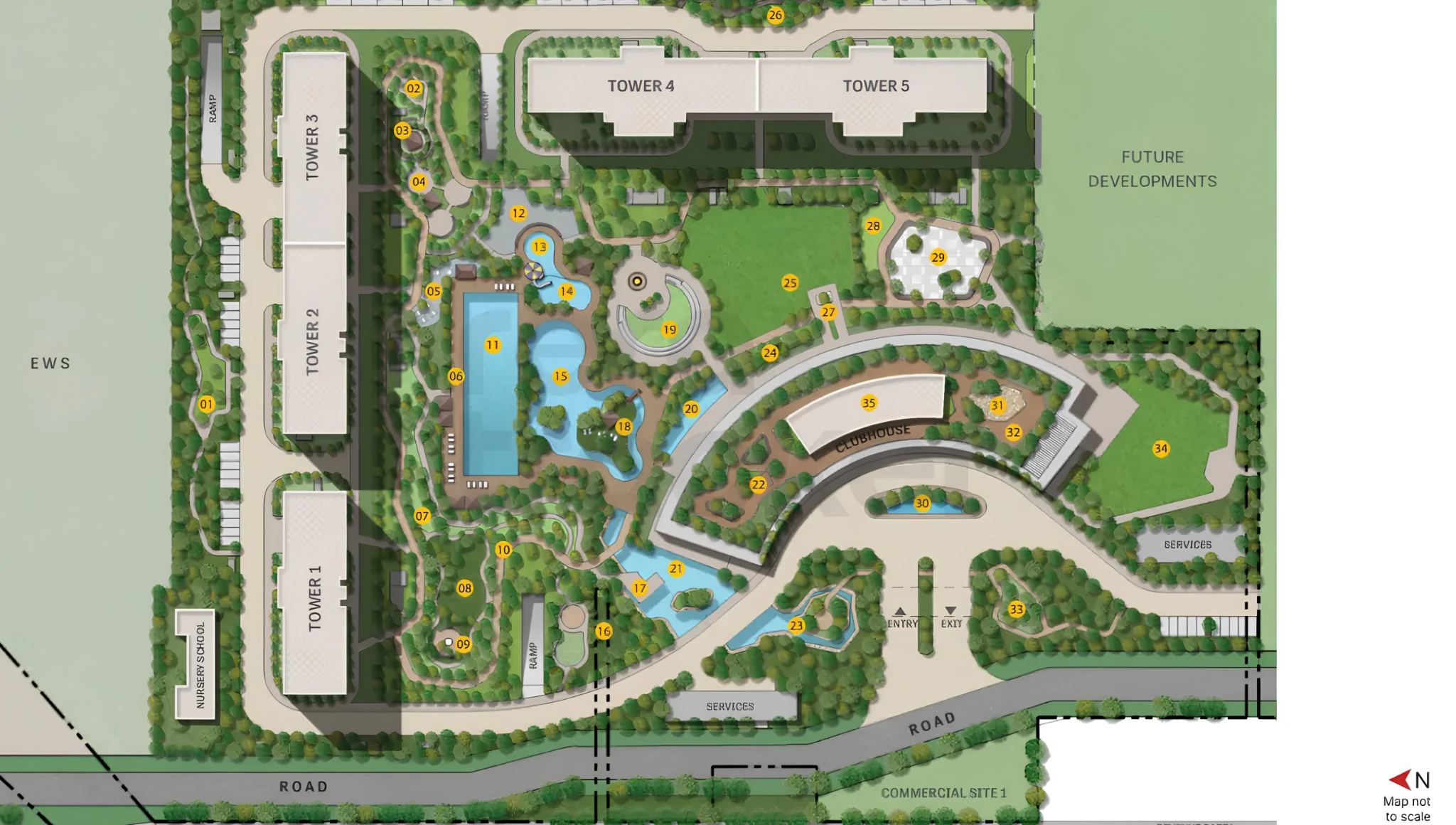 Sobha Aranya floor plan